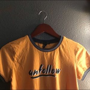 “Unfollow” Tee